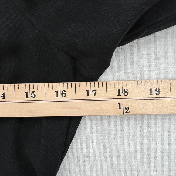 A PIECE APART Meru Jumpsuit Womens 0 Black Balloon Sleeve Belted Crop One Piece - Picture 14 of 16